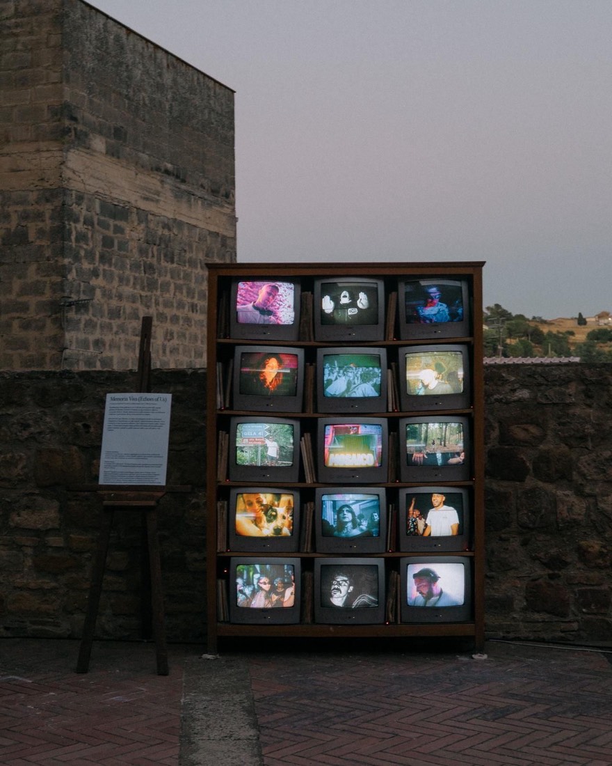 Installazione artistica nel centro storico